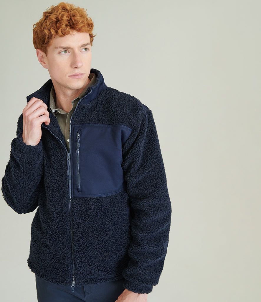 Front Row Recycled Sherpa Fleece Jacket