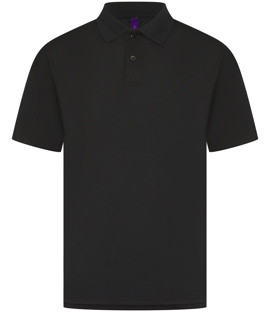 Henbury Coolplus® Wicking Piqué Polo Shirt (Sizes XL - 5XL)