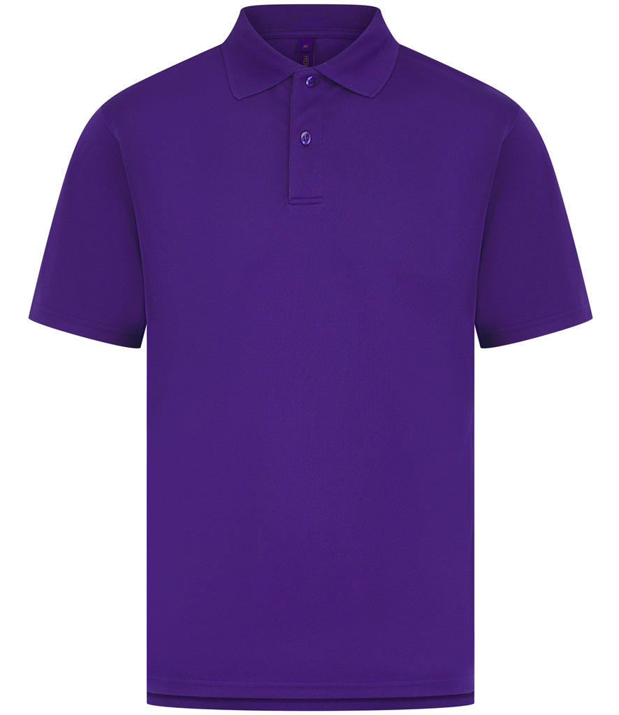 Henbury Coolplus® Wicking Piqué Polo Shirt (Sizes XL - 5XL)