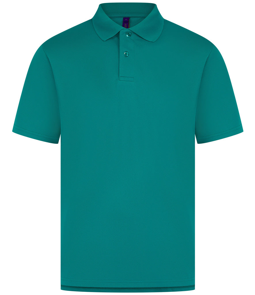 Henbury Coolplus® Wicking Piqué Polo Shirt (Sizes XL - 5XL)