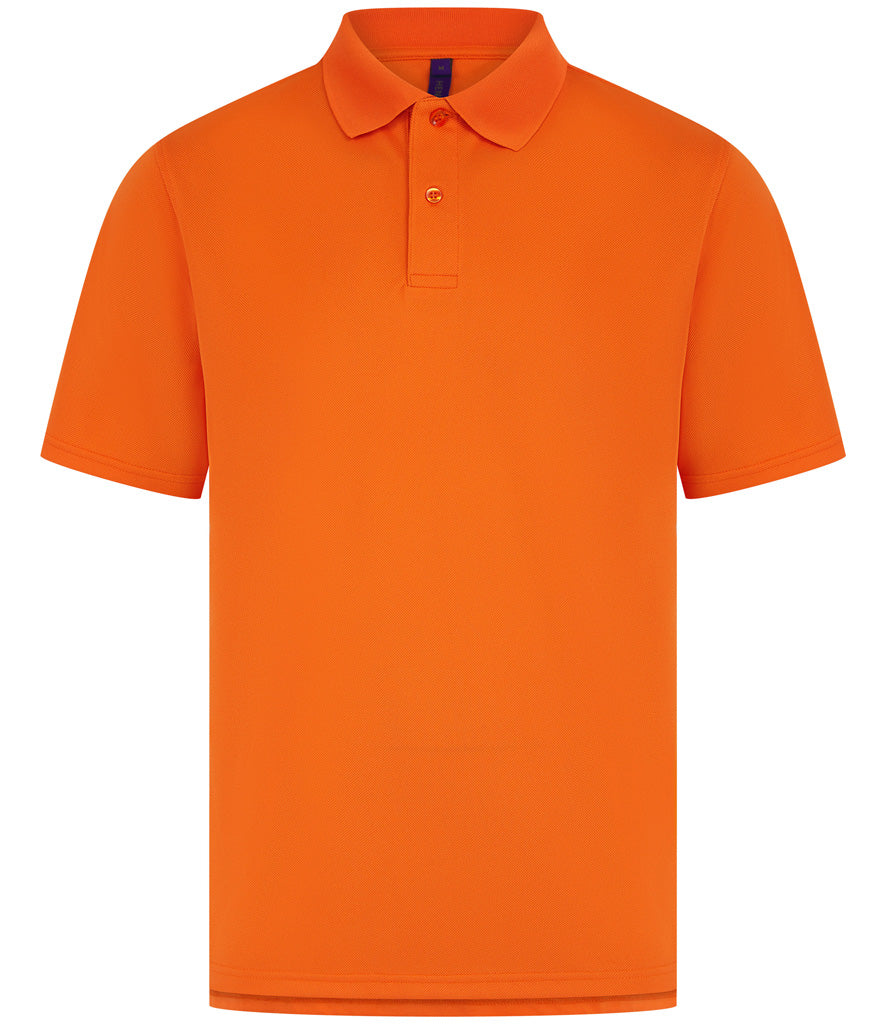Henbury Coolplus® Wicking Piqué Polo Shirt (Sizes XL - 5XL)