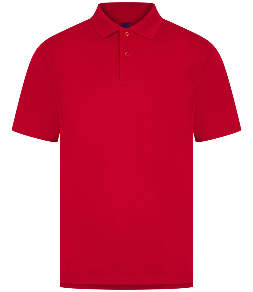 Henbury Coolplus® Wicking Piqué Polo Shirt (Sizes XL - 5XL)