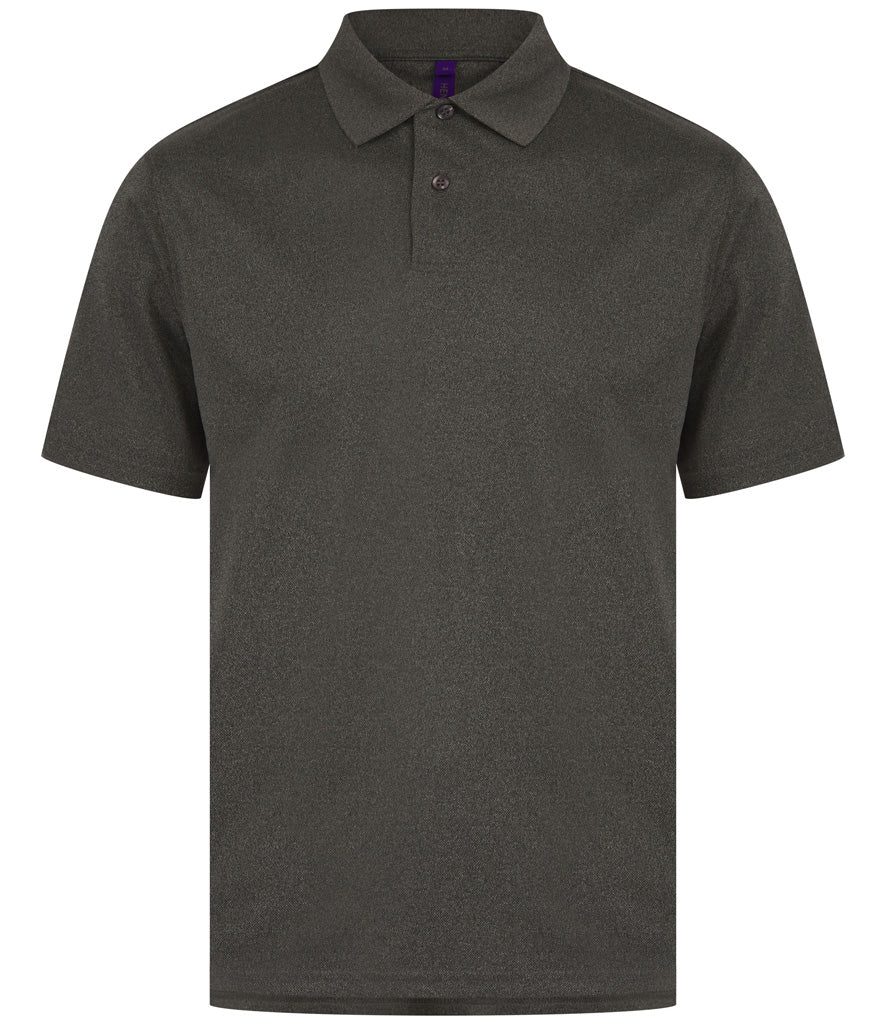 Henbury Coolplus® Wicking Piqué Polo Shirt (Sizes XL - 5XL)