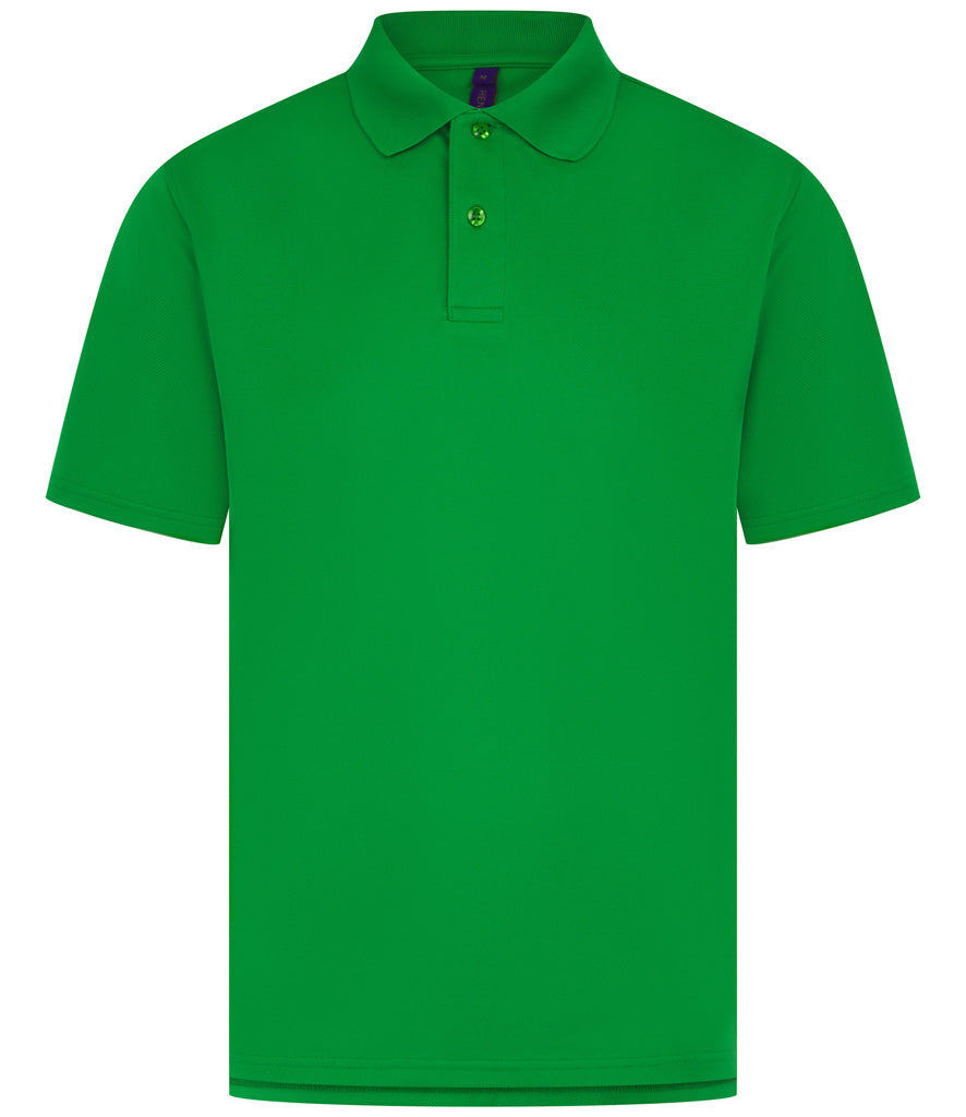 Henbury Coolplus® Wicking Piqué Polo Shirt (Sizes XL - 5XL)