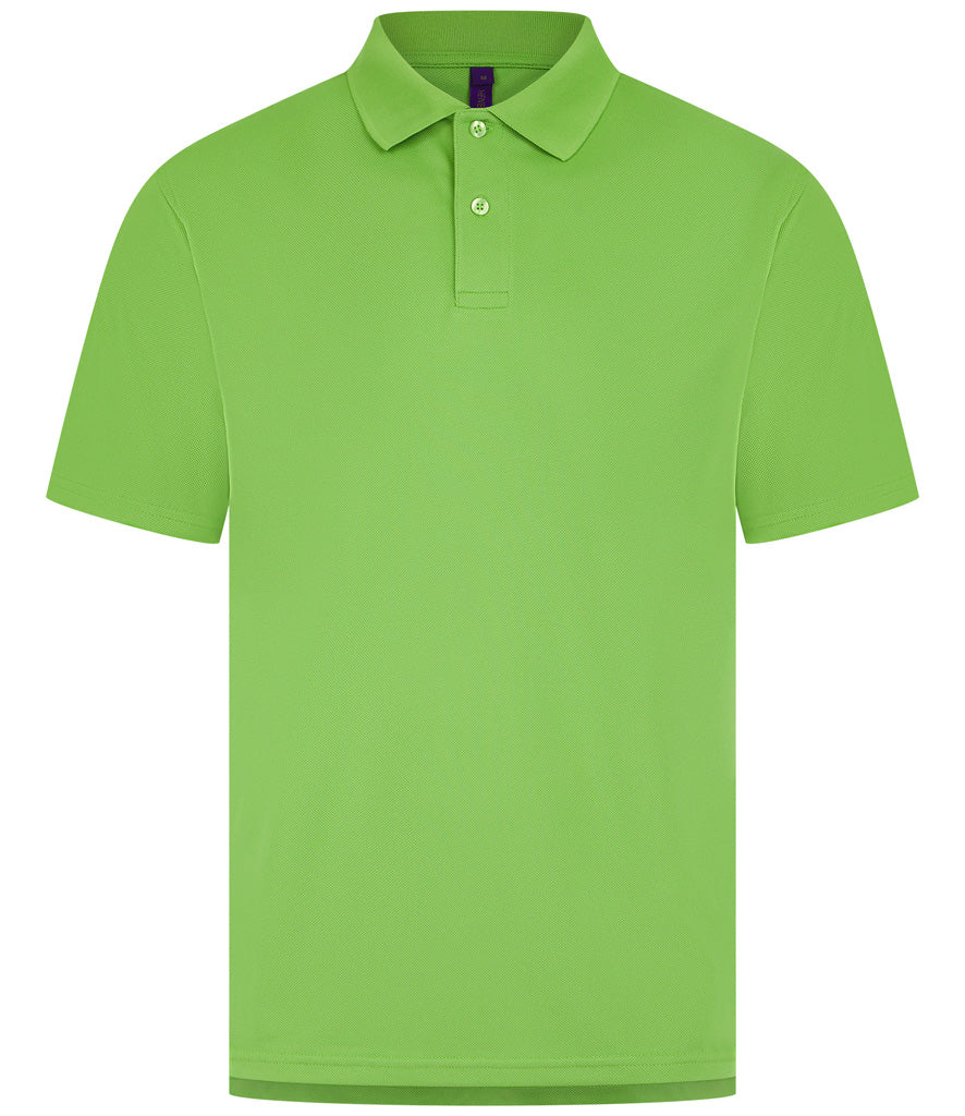 Henbury Coolplus® Wicking Piqué Polo Shirt (Sizes XL - 5XL)