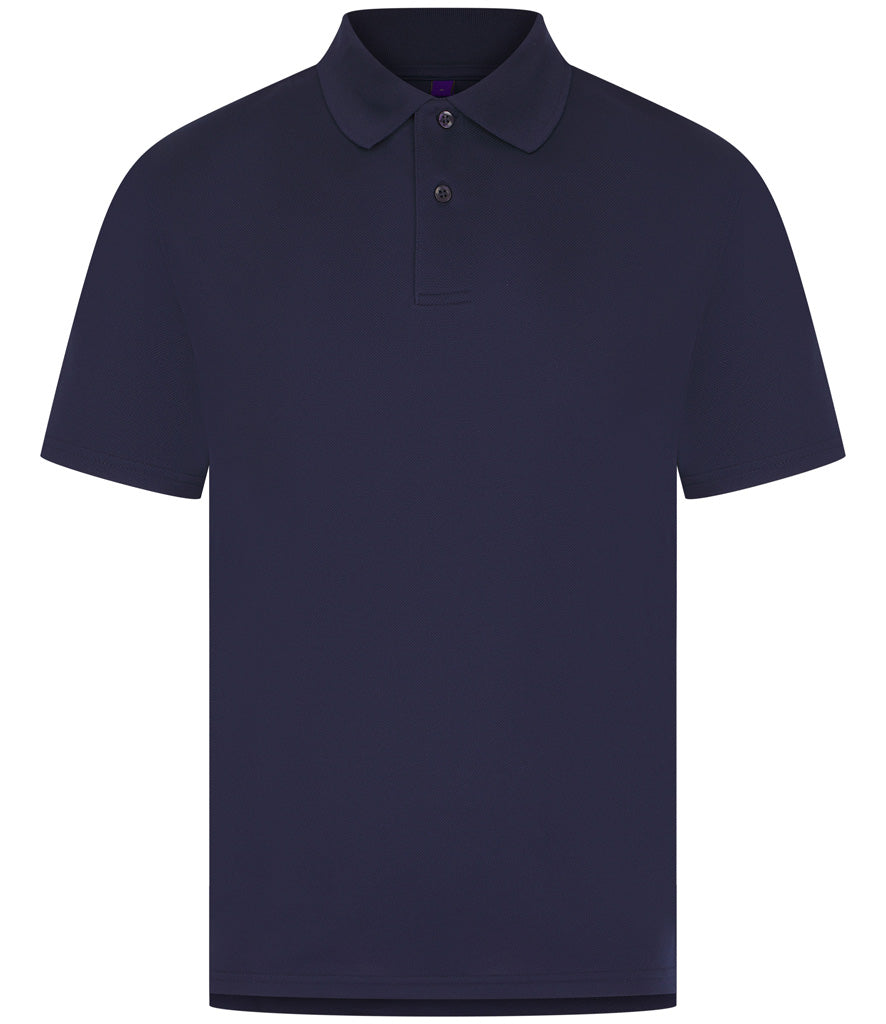 Henbury Coolplus® Wicking Piqué Polo Shirt (Sizes XL - 5XL)