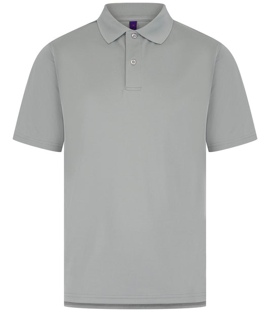 Henbury Coolplus® Wicking Piqué Polo Shirt (Sizes XL - 5XL)