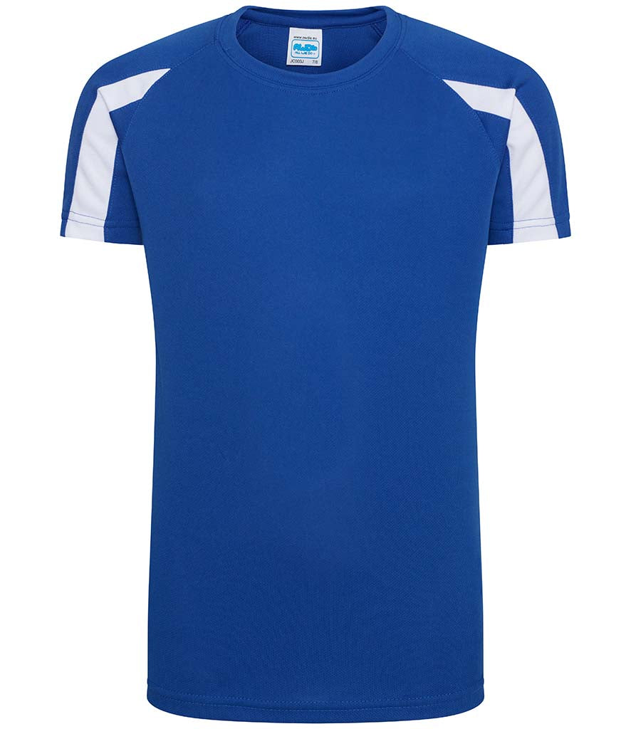 AWDis Just Cool Kid's Contrast Wicking T-Shirt