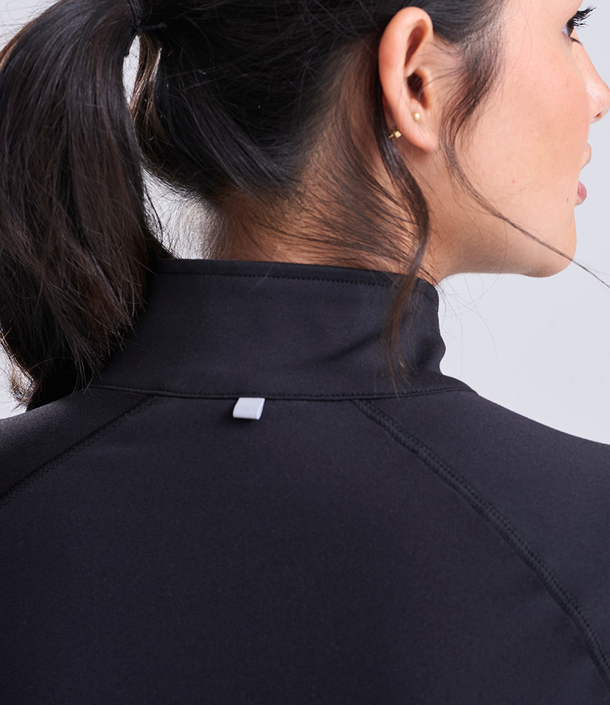AWDis Ladies Cool Half Zip Sweat Top