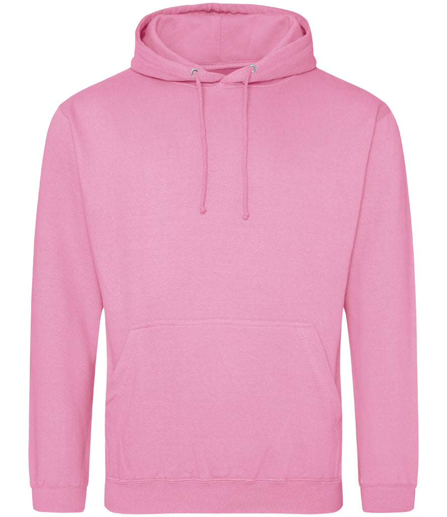 AWDis College Hoodie (Reds & Pinks in sizes XL-5XL)