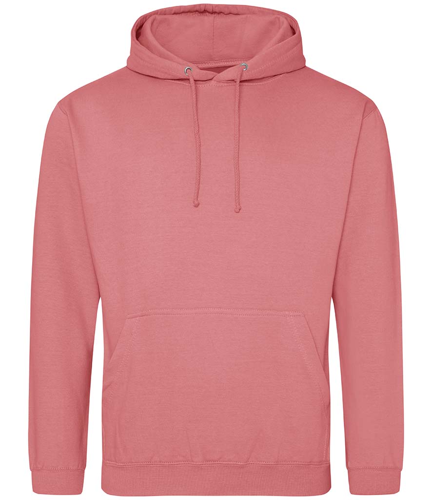AWDis College Hoodie (Reds & Pinks in sizes XL-5XL)