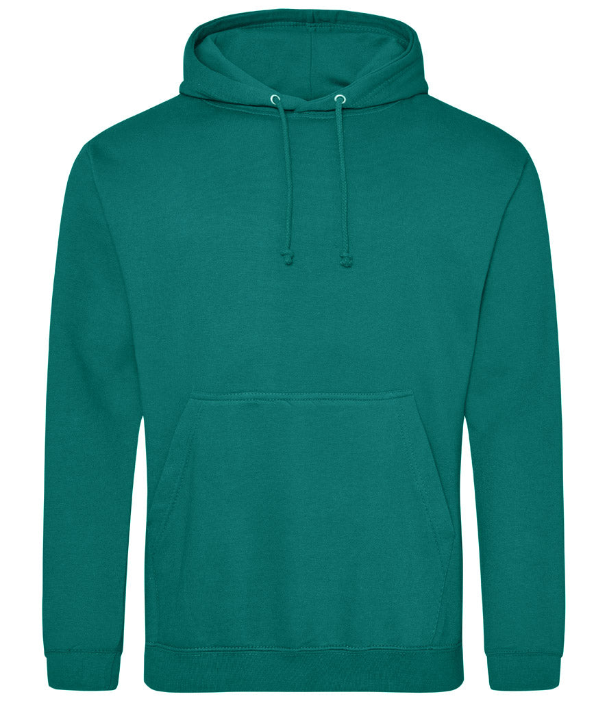 AWDis College Hoodie (Green sixes XL - 5XL)
