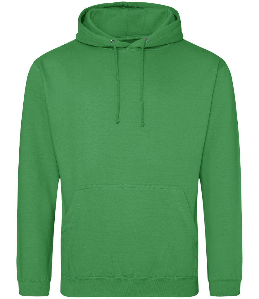 AWDis College Hoodie (Green sixes XL - 5XL)