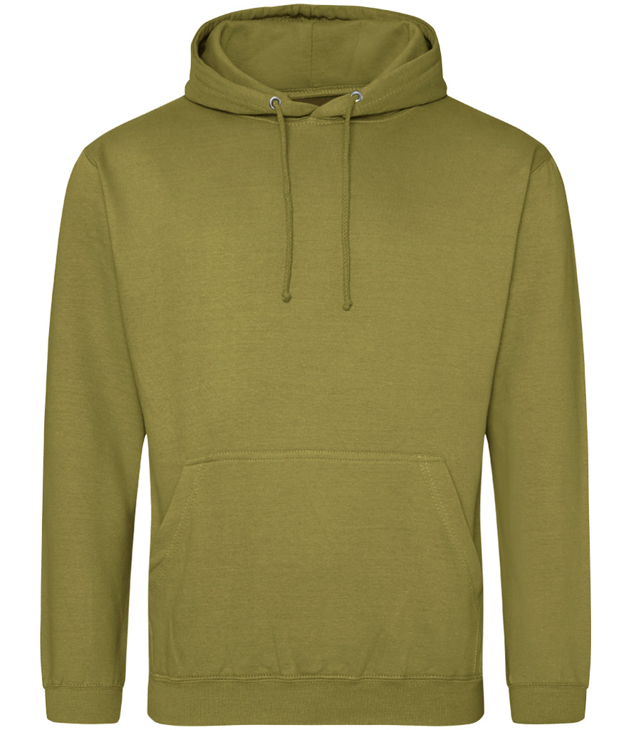 AWDis College Hoodie (Green sixes XL - 5XL)
