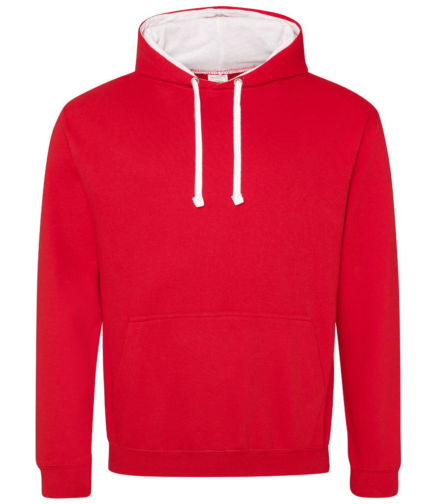AWDis Varsity Hoodie (Red, Pink & Green)
