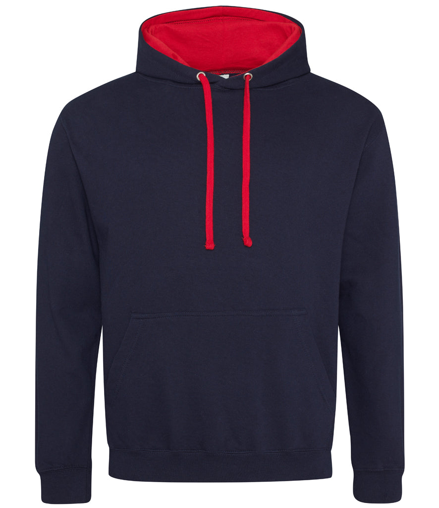 AWDis Varsity Hoodie (Navy, Blue & Purple)