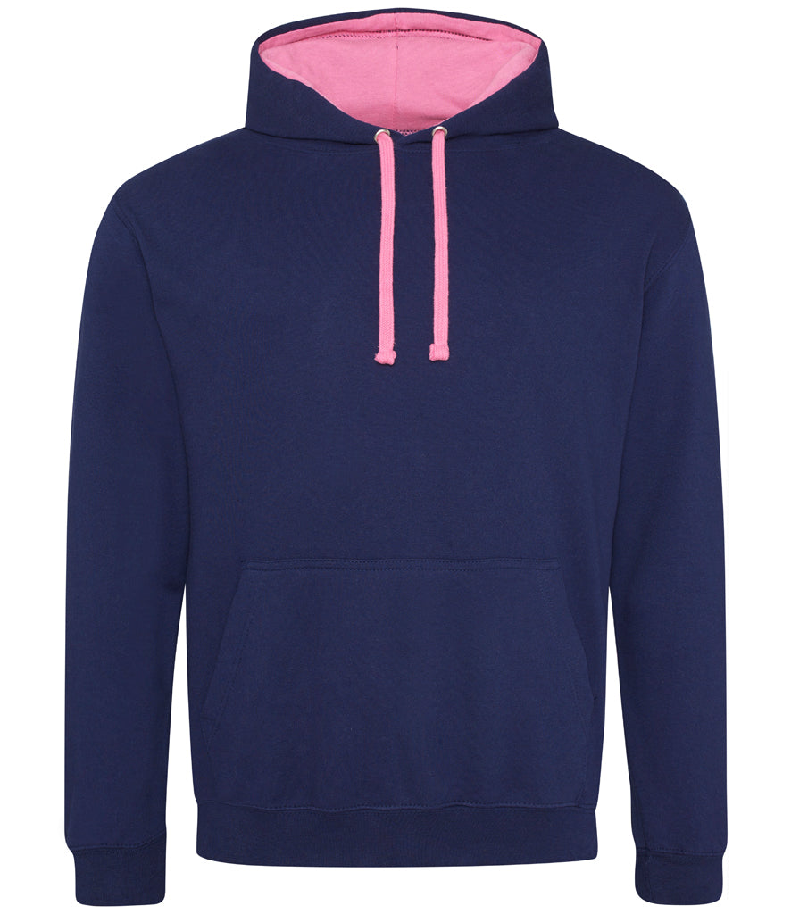 AWDis Varsity Hoodie (Navy, Blue & Purple)