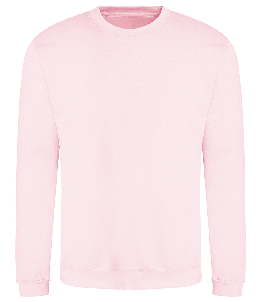 AWDis Just Hoods Unisex Sweatshirts  Shades of Pinks & Reds