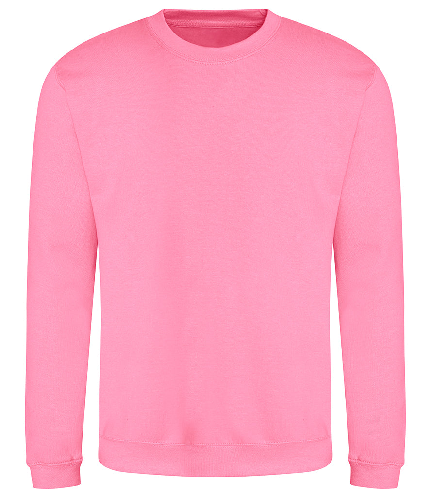 AWDis Just Hoods Unisex Sweatshirts  Shades of Pinks & Reds