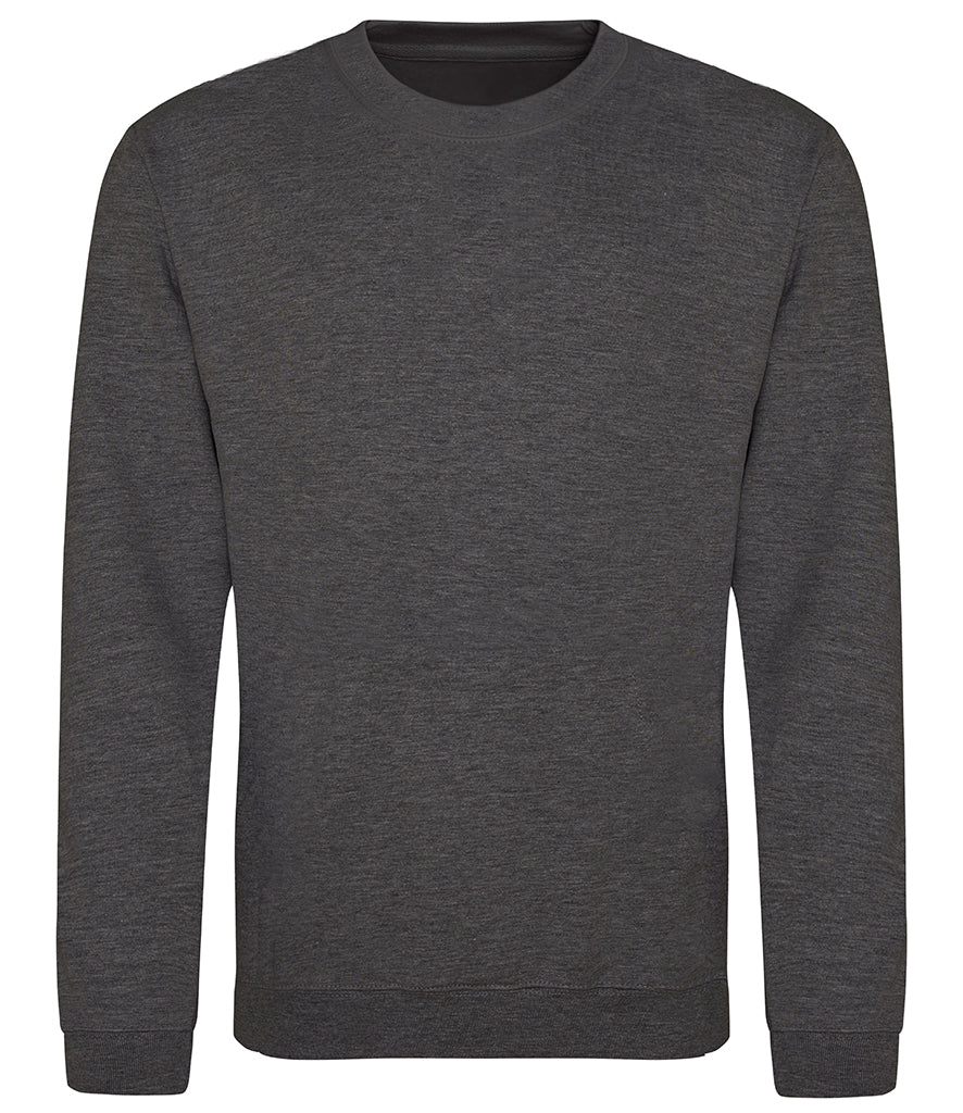 AWDis Just Hoods Unisex Sweatshirt - Shades of Blacks, Greys & Whites