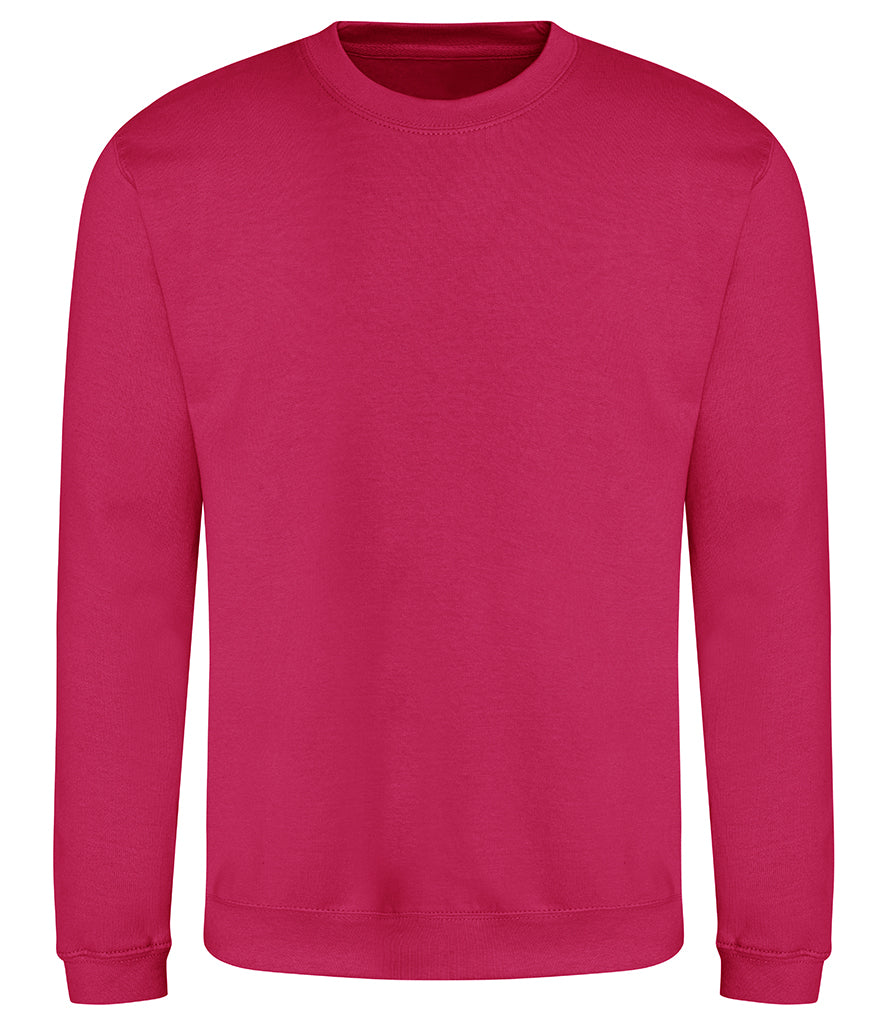 AWDis Just Hoods Unisex Sweatshirts  Shades of Pinks & Reds