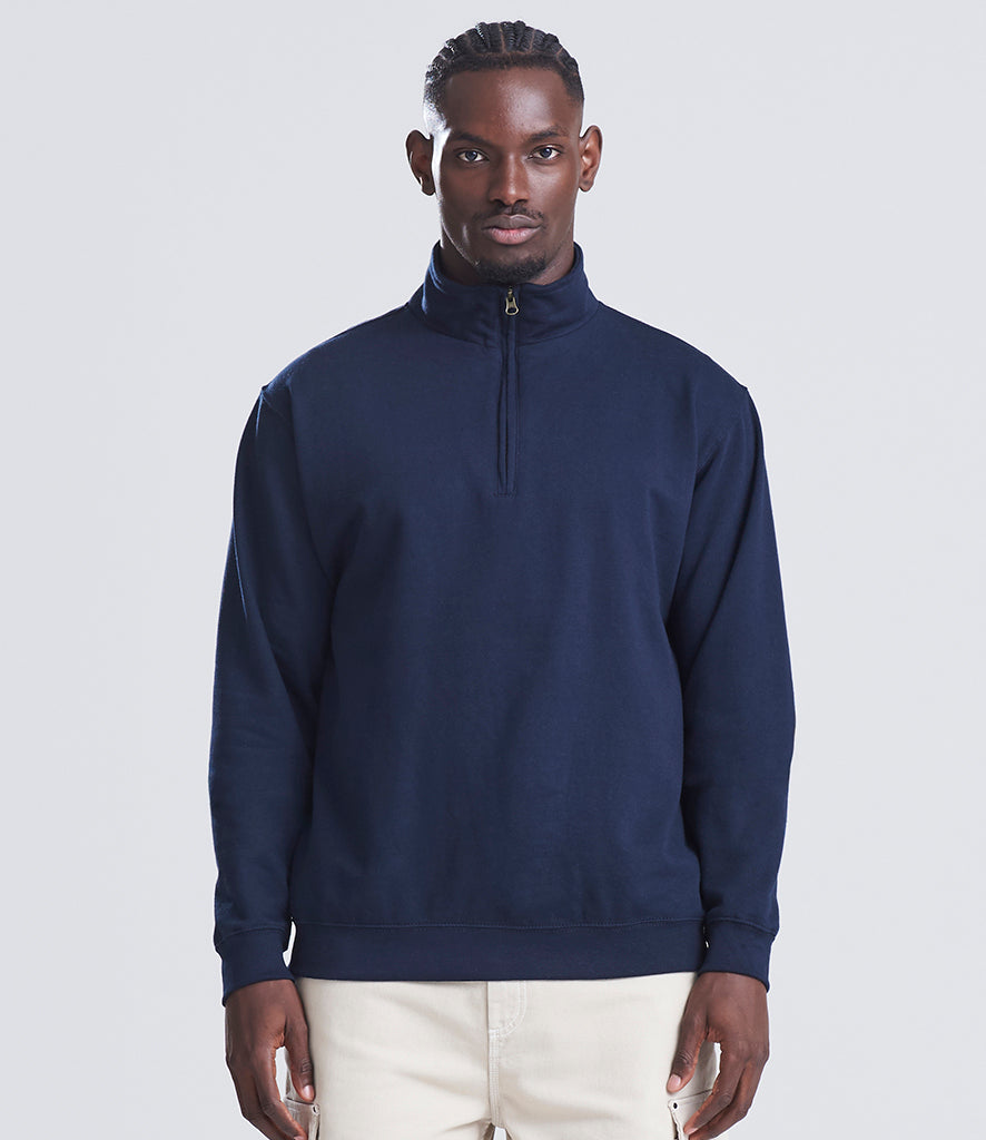 AWDis Sophomore Zip Neck Sweatshirt