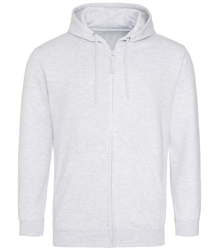 AWDis Just Hoods Unisex Zoodie (zipped hoodie) Sizes S - XL