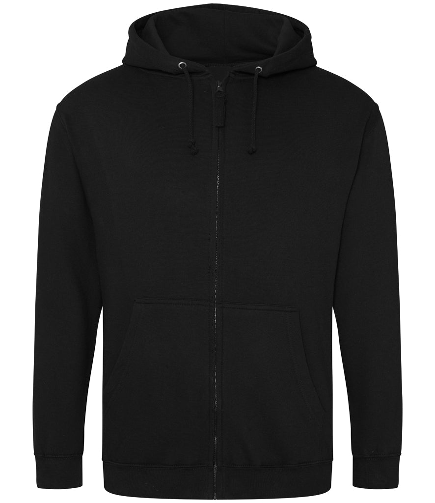 AWDis Just Hoods Unisex Zoodie (zipped hoodie) Sizes S - XL