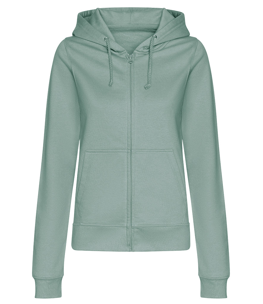AWDis Ladies College Zoodie (zipped hoodie)