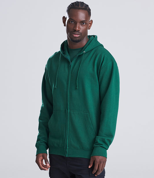 AWDis Just Hoods Unisex Zoodie (zipped hoodie)