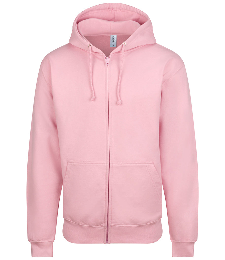 AWDis Just Hoods Unisex Zoodie (zipped hoodie)