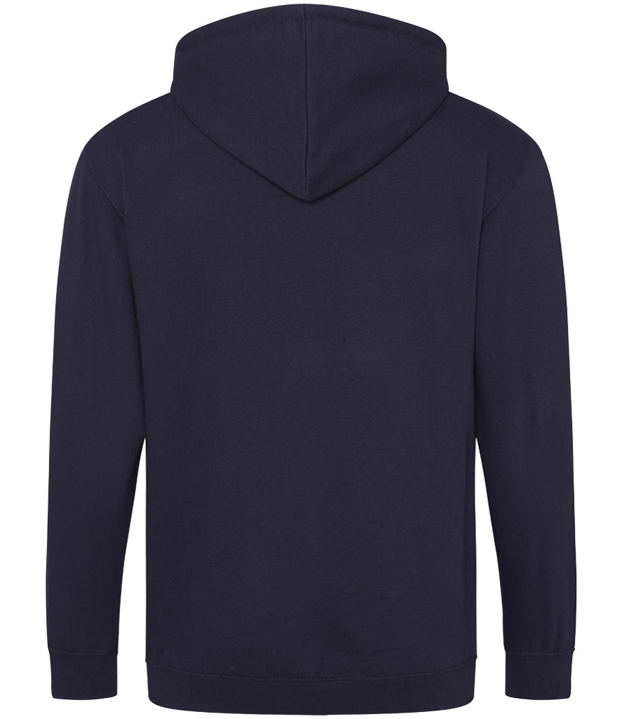 AWDis Just Hoods Unisex Zoodie (zipped hoodie)