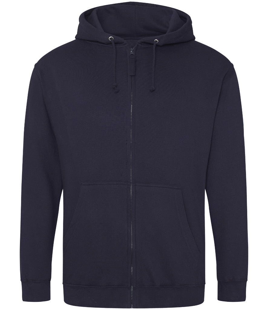 AWDis Just Hoods Unisex Zoodie (zipped hoodie)