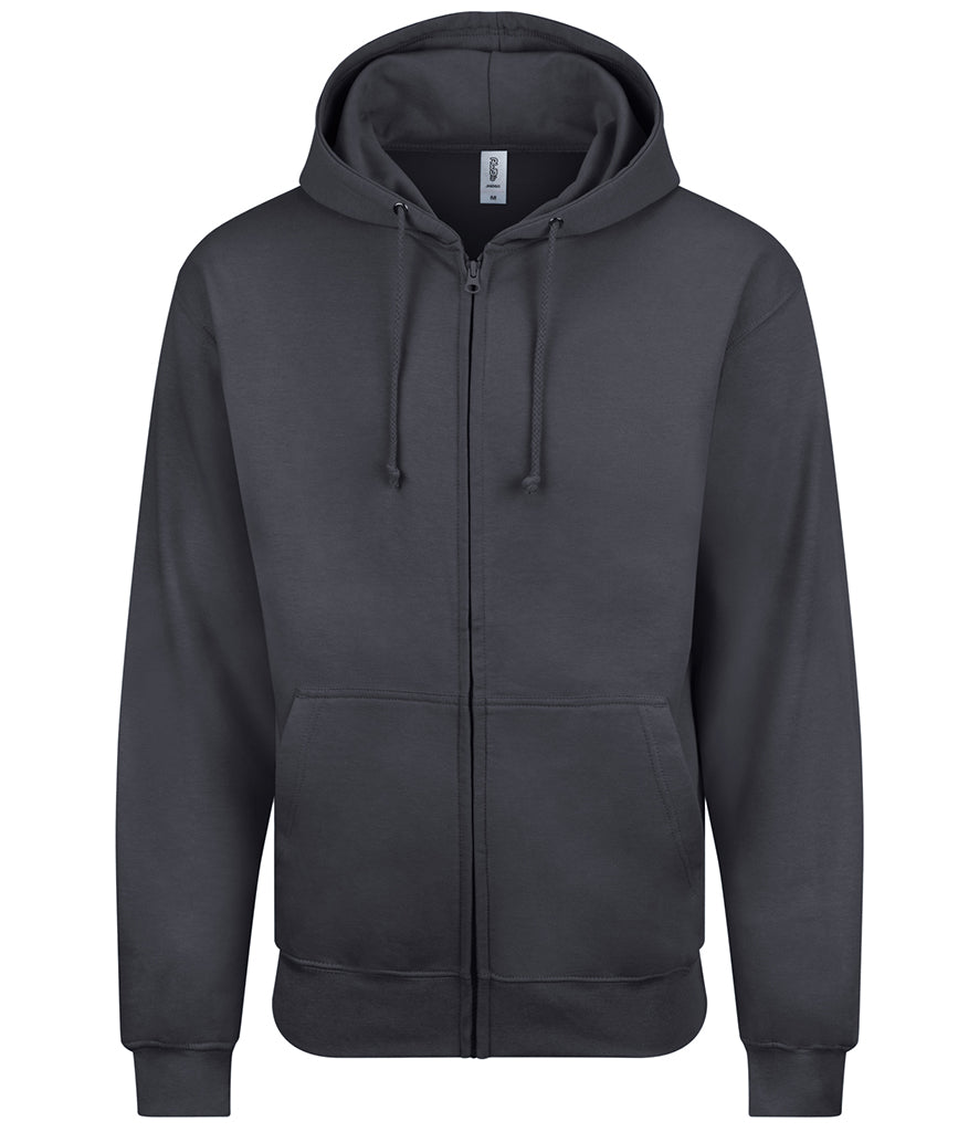 AWDis Just Hoods Unisex Zoodie (zipped hoodie)