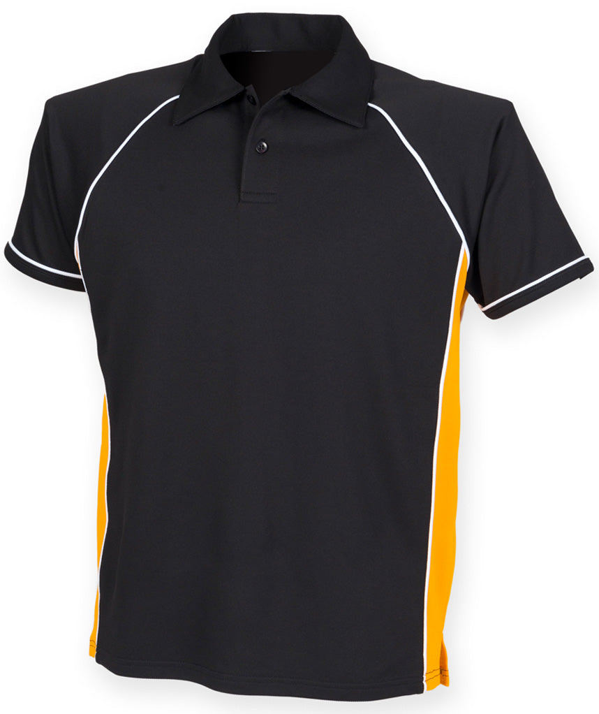 Finden + Hales Performance Piped Polo Shirt