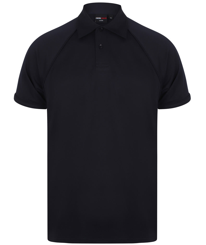 Finden + Hales Performance Piped Polo Shirt