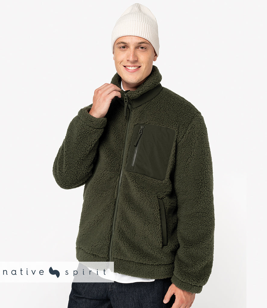 Native Spirit Unisex Sherpa Jacket