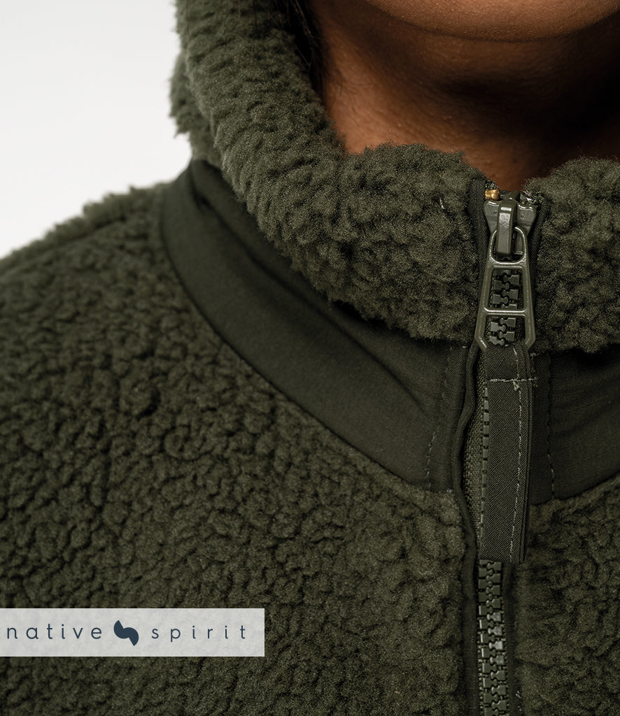 Native Spirit Unisex Sherpa Jacket