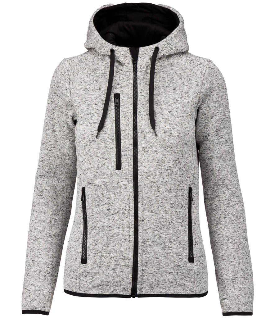 Proact Ladies Heather Hooded Jacket
