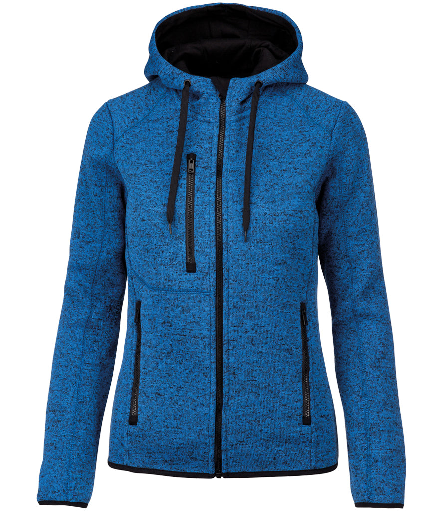 Proact Ladies Heather Hooded Jacket