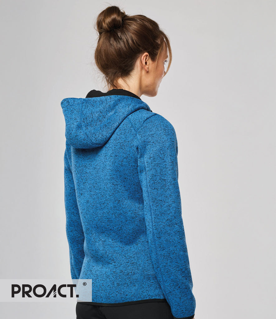 Proact Ladies Heather Hooded Jacket