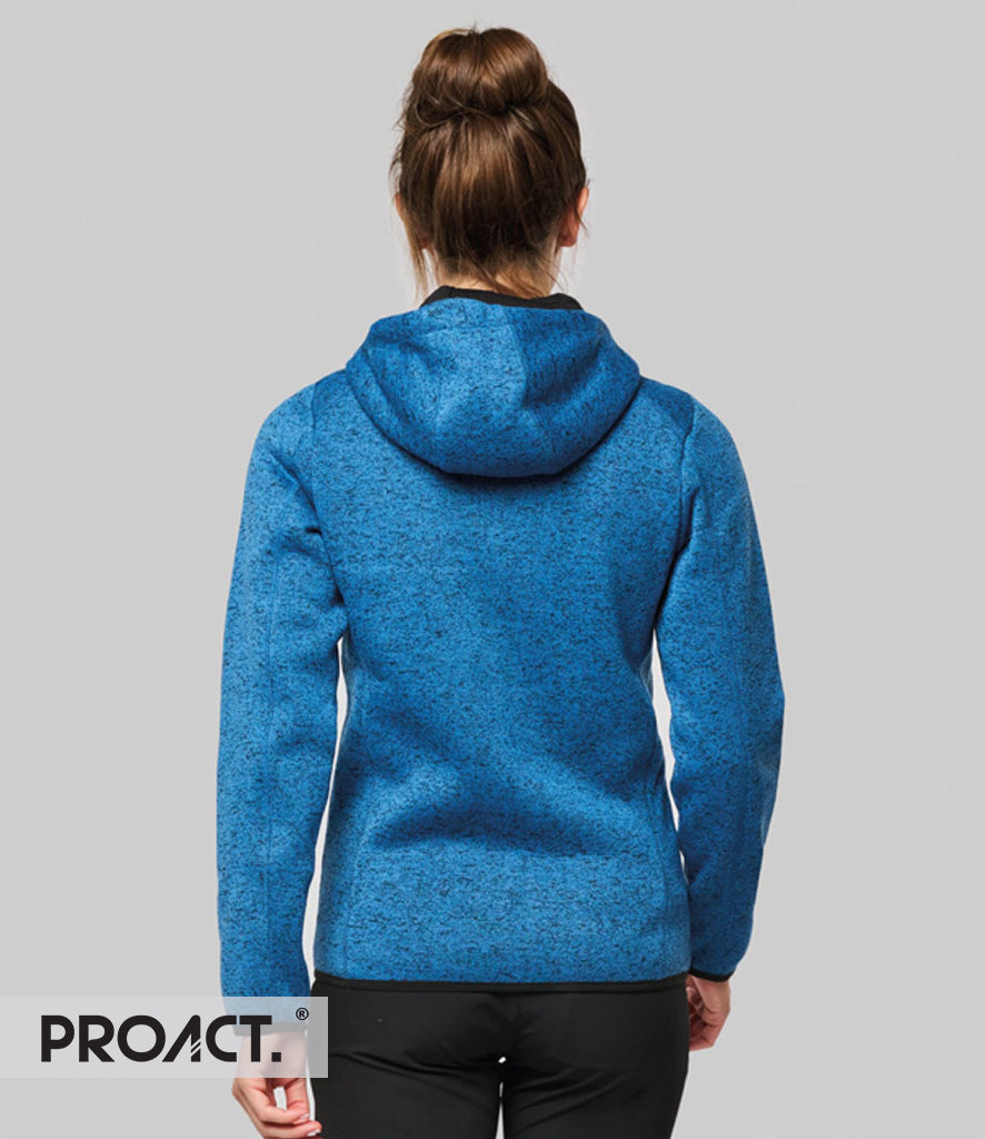 Proact Ladies Heather Hooded Jacket