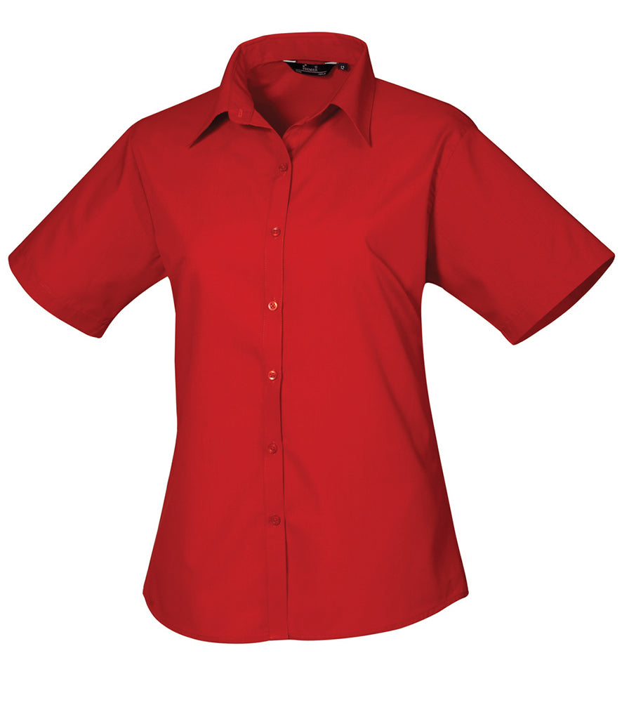 Premier Ladies Short Sleeve Blouse (sizes 26 to 30) - PR302