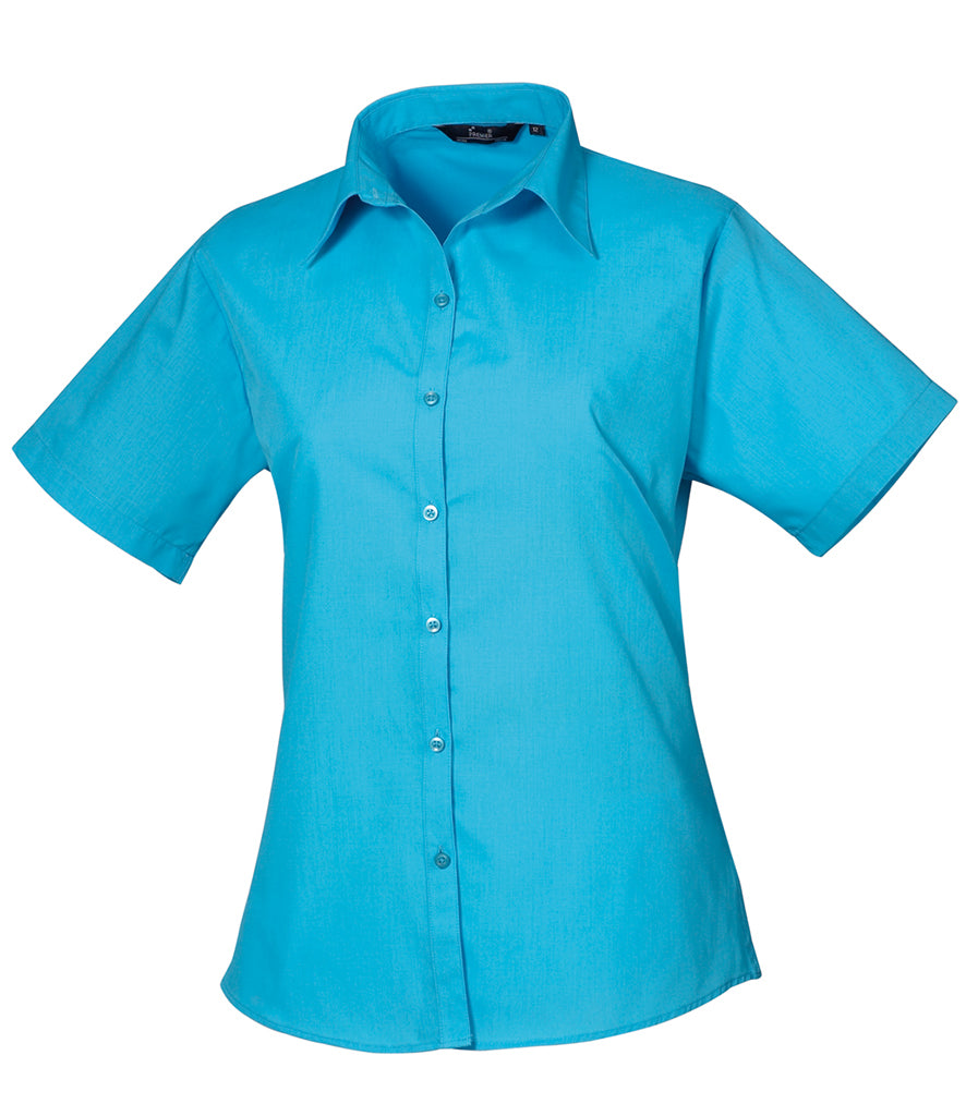 Premier Ladies Short Sleeve Blouse (sizes 26 to 30) - PR302