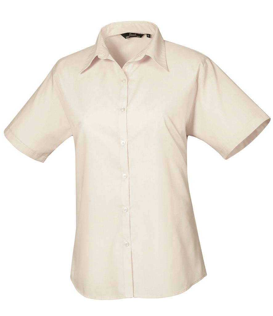 Premier Ladies Short Sleeve Blouse (sizes 26 to 30) - PR302