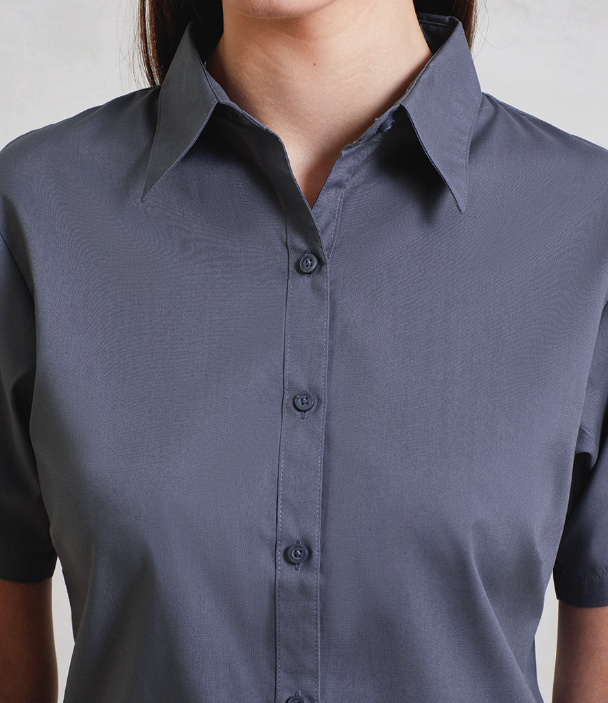 Premier Ladies Short Sleeve Blouse