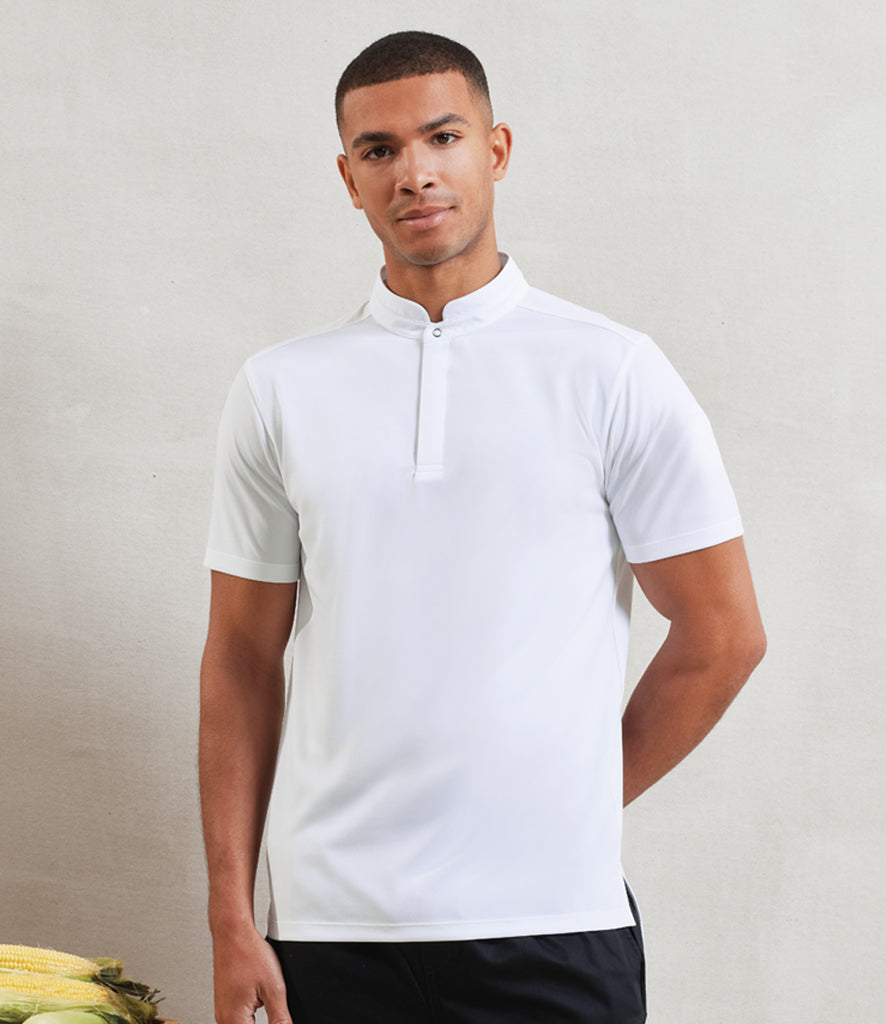 Premier Essential Coolchecker® Short Sleeve Chef's Shirt