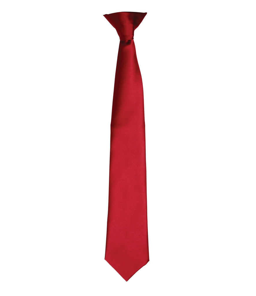 Premier "Colours" Satin Clip Tie