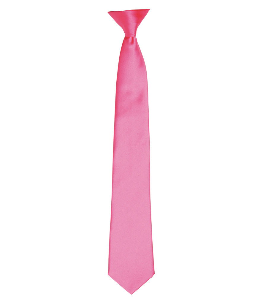 Premier "Colours" Satin Clip Tie