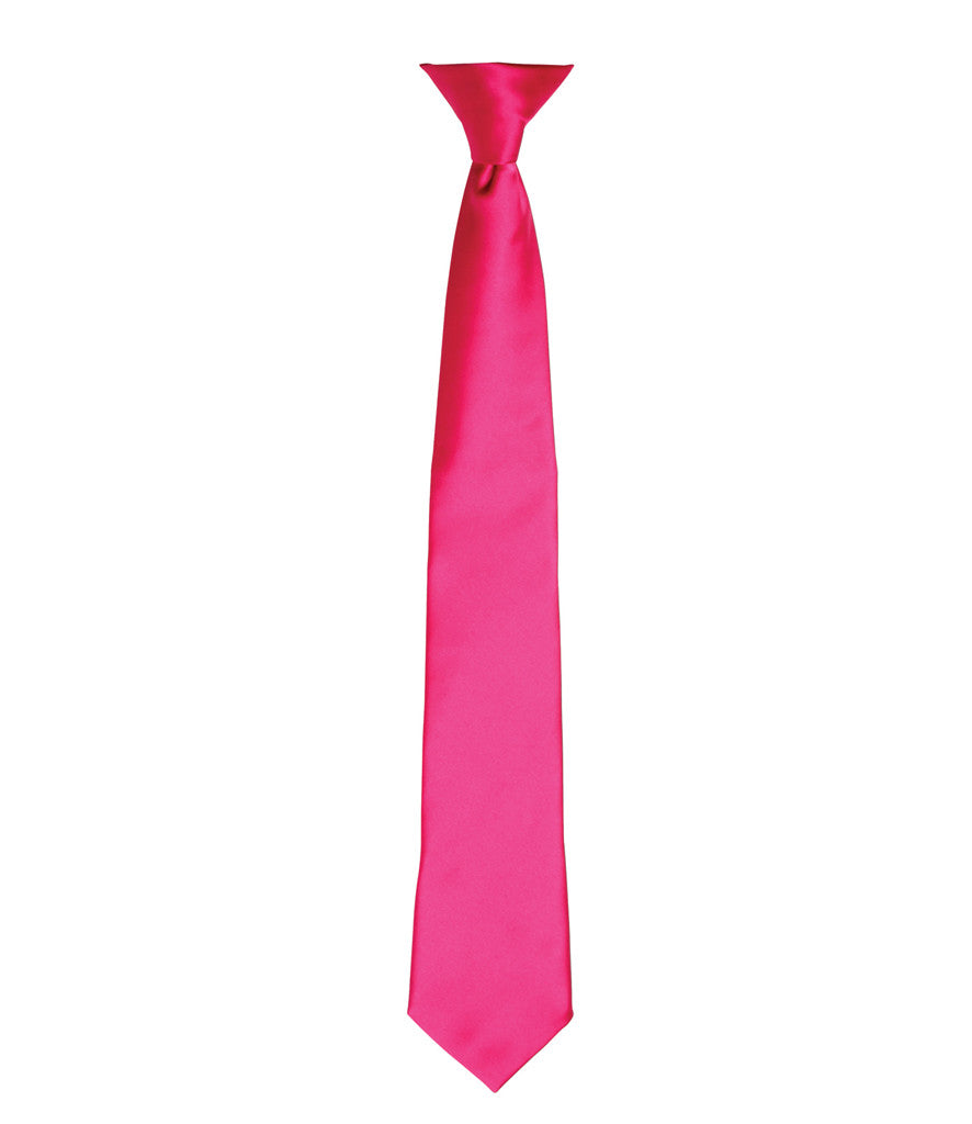 Premier "Colours" Satin Clip Tie